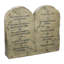 Pierre de jardin Ten Commandments