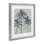 «Exotic Pop Blue Palms», reproduction sous verre encadrée par Amber Sterling