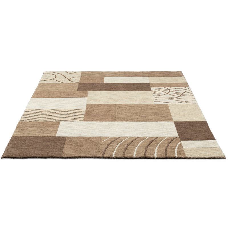 Handmade wool rug, Rectangular 70 x 140cm