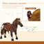 Cheval debout en peluche