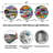 Abstract Wall Decor on Metal