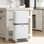 Calel Plastic Step On Kitchen Trash Can - 48L
