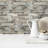 Myst Brick Joint Agate Inspired Polished Glass Wall Mosaic Tile-50667465