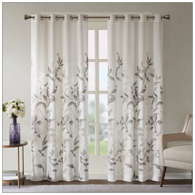 Nodia Semi Sheer Single Curtain Panel