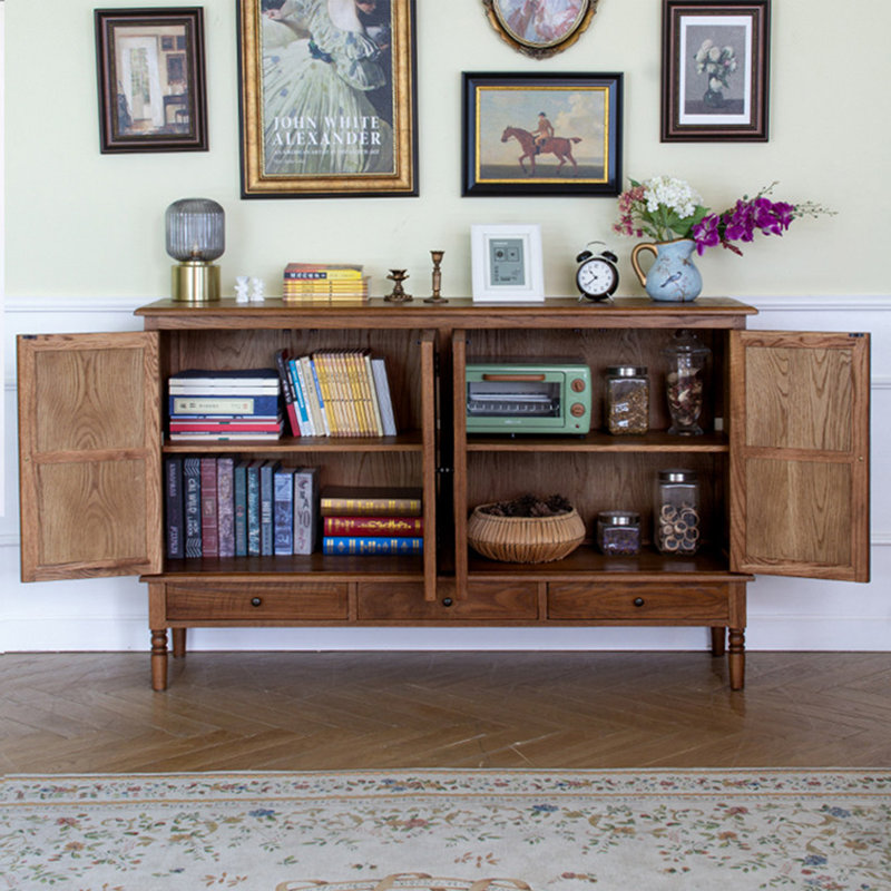 American-style minimalist luxury side cabinet