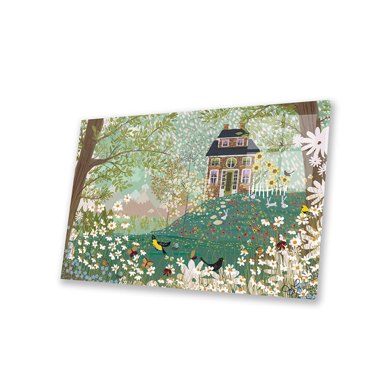 «Garden Dream» par Joy Laforme - impression non encadrée, H 24 po x l 32 po x P 0,25 po