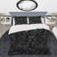 Black Modern Mosaic Tiles VI - Ensemble de housse de couette moderne-109155701