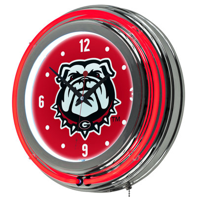 Horloge murale 14,5" de l’université de georgia