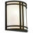Artemis - 2-Light Wall Sconce - Matte Black Finish - Opal Glass Shade - Incandescent-133040421