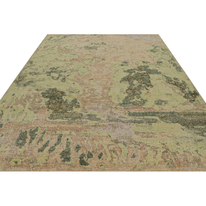 Hand Knotted Wool Area Rug