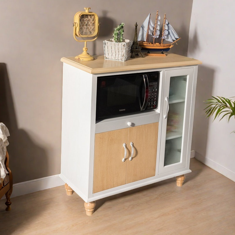 Nordic style multi-purpose accent cabinet
