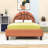 Basketball Design Twin Upholstered Platform Bed