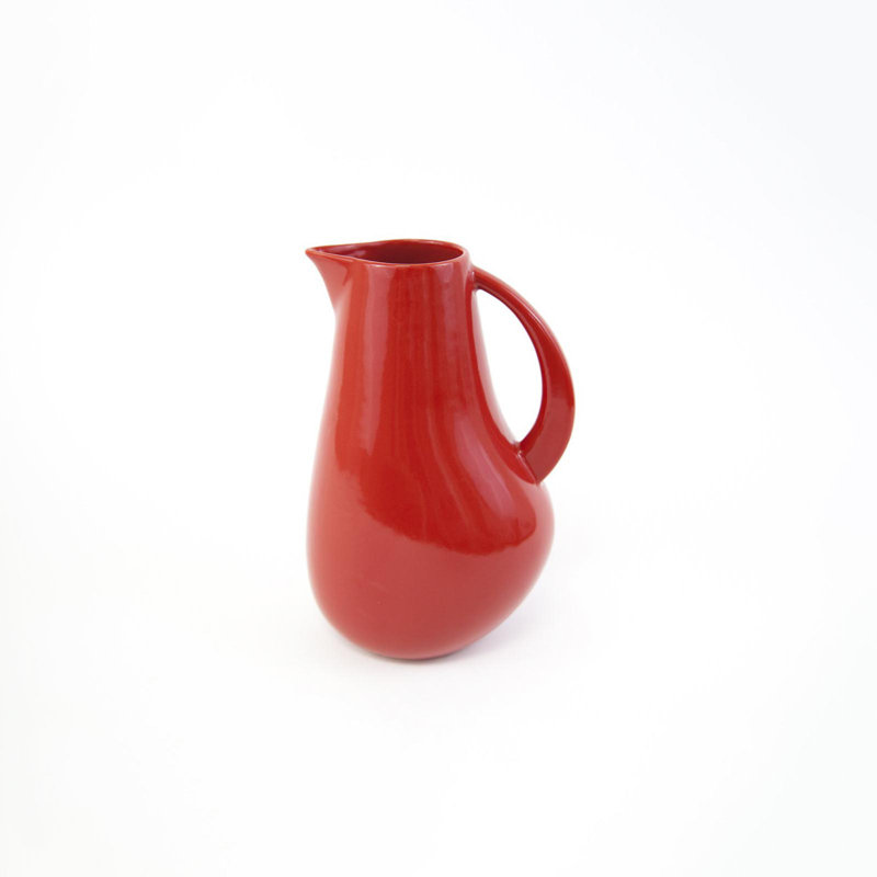 Borgen 72oz. Stoneware Pitcher, Amber