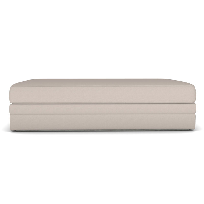 Boyden By Thom Ficilia Ottoman, Nadia Steam, Dove Gray