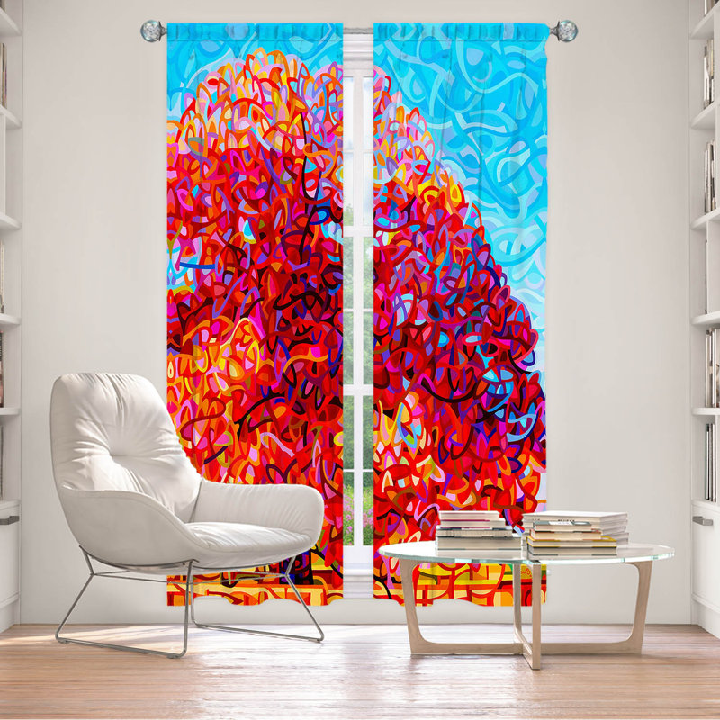 Room Darkening Curtain Pair, 20" W x 52" L