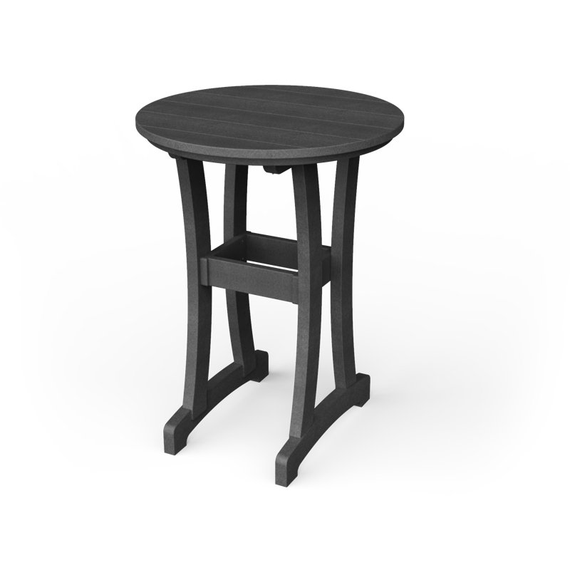 Table de bar Stella, H 30 po x l 30 po x P 30 po, Gris
