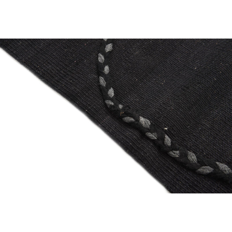 Tapis noir Newsom