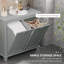 Armoire de trieur de linge inclinable