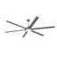 Ventilateur de plafond 6 pales en aluminium avec ensemble d'éclairage et télécommande-1140665543-1131343009