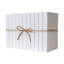 Snowfall Linen Wrapped Colorpak Decorative Book