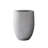 16" W x 21.5" H Concrete Tall Round Flower Planter Handcrafted Brown Large Plant Pots with Drainage Hole-1522835328-1540417181