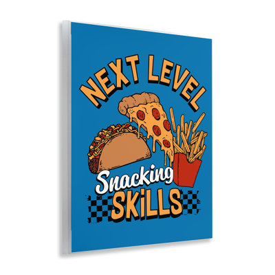 Next Level Snacking Skills Wall Plaque, design by Jedco Brands, Inc.
