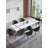62.9" To 94.4" Modern Rectangular Extendable Dining Table For 6 to 10