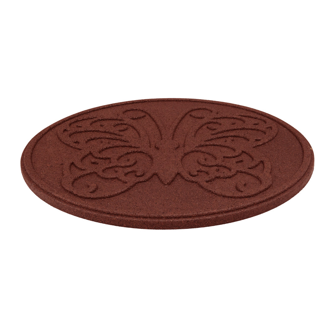 STEPPINGSTONE-BUTTERFLY Rubber Stepping Stone