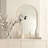 Vallerie Oversized 36 x 24 inches Metal Arch Wall Mirror for Bathroon / Vanity-1128988550-1088023942