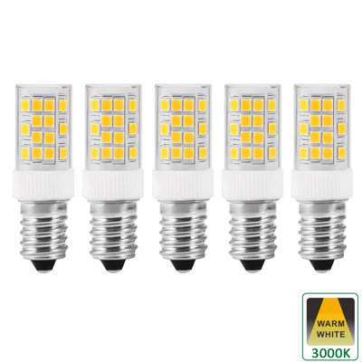 4W E14 Dimmable LED 3000K Light Bulb Capsule (Set Of 5)