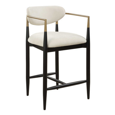  Moxie White Counter Stool