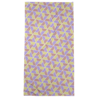 Serviette de bain trapézoïde