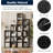 Tall Narrow 5‑Cube Bookcase, Engineered Wood Open Storage Unit for Small Space Bedroom Living Room-189518321