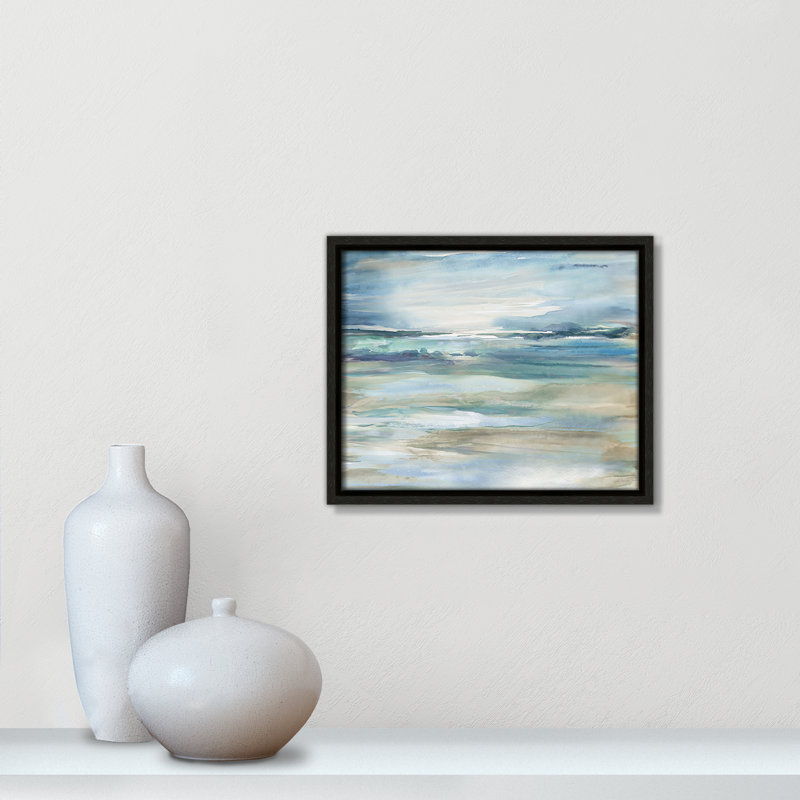 Reflection Skies Print par Carol Robinson, Espresso, H 9,5 po x l 11,5 po