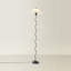 155cm Black Metal Floor Lamp