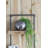 Iron And Wood Wall Shelf With Two Shelves