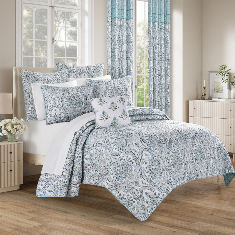 BOBBIE KING/CAL KING 3PC. QUILT SET
