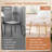 Modern Faux Leather Dining Chairs Set Of 4, Upholstered Kitchen & Dining Room Chairs With Padded Seat And Gold Metal Legs, Contemporary Side Chairs For Dining Room, Living Room, Vanity-1956855534