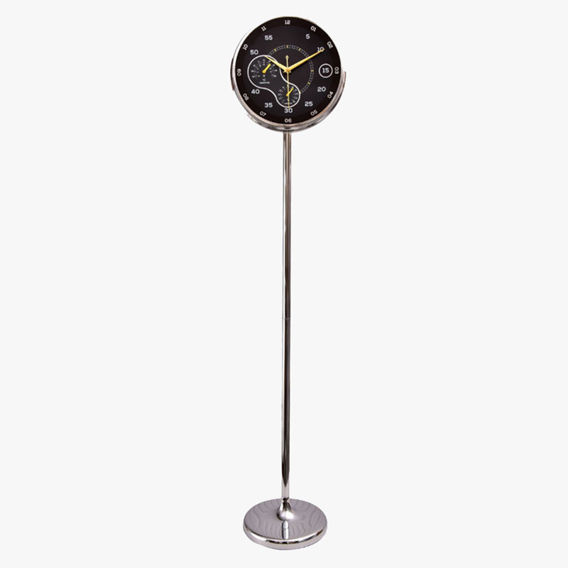 Horloge de sol en métal minimaliste