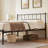 Queen Size Bed Frame, Metal Bed Frame with Headboard, Iron-Art Platform Bed No Box Spring Needed/Mattress-1063752830-1068582625