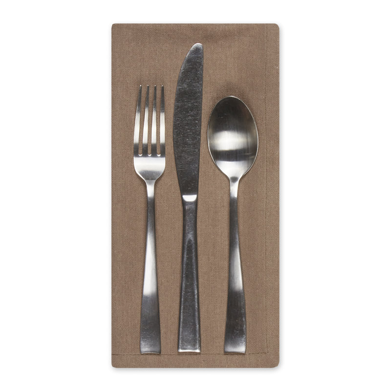 Ensemble de serviettes 6 pièces, Brun clair