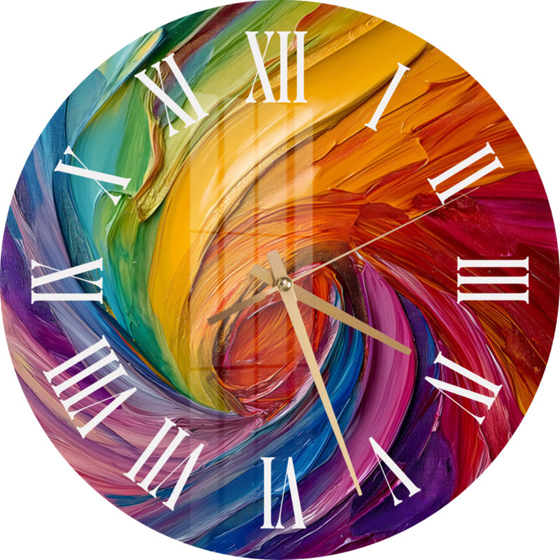 Horloge murale Hilinai, R-Blanc