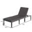 Gavivi 193 cm Long Single Chaise with Cushions-337129022