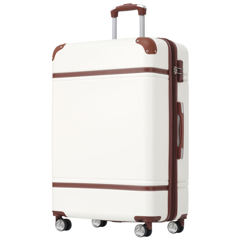 Hardshell Luggage Sets With Bags Lightweight Suitcase Double Spinner Wheels With TSA Lock