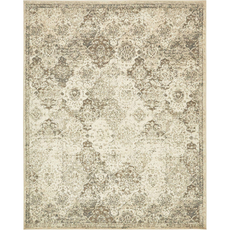 Levi Floral Indoor Rug, Rectangle 8' x 10'