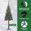 Slim Christmas Tree with 150 LEDs-2059206182-2059206203