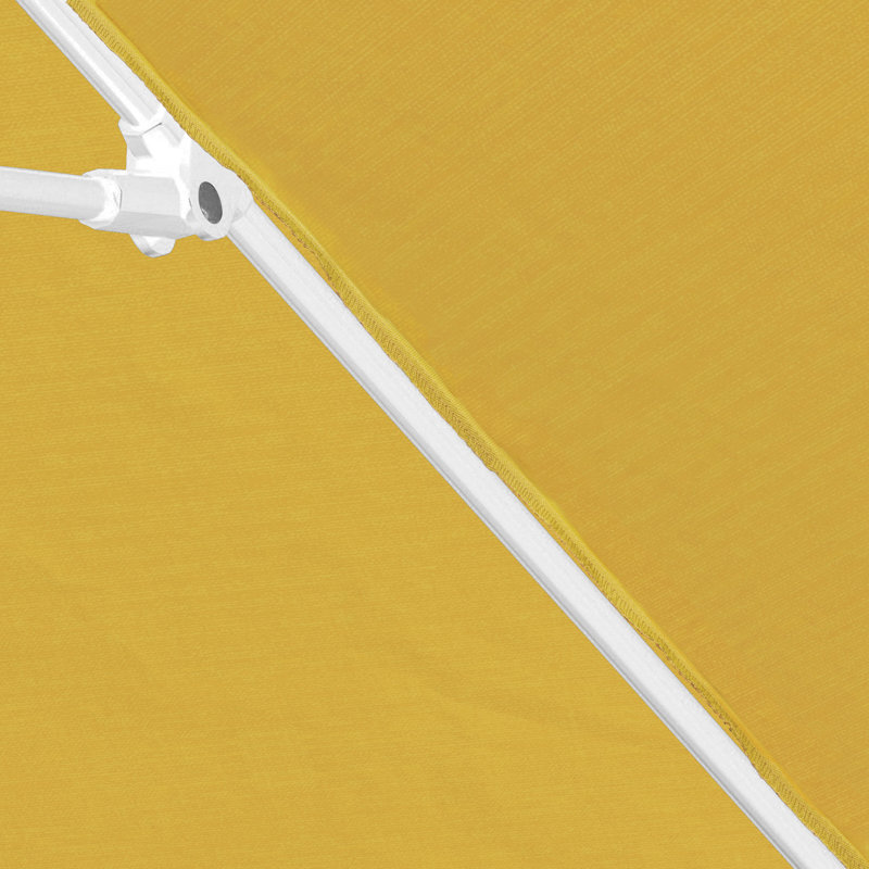 Parasol en aluminium 9 po, Jaune