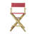 24" Folding Director Chair-19623353-19623340