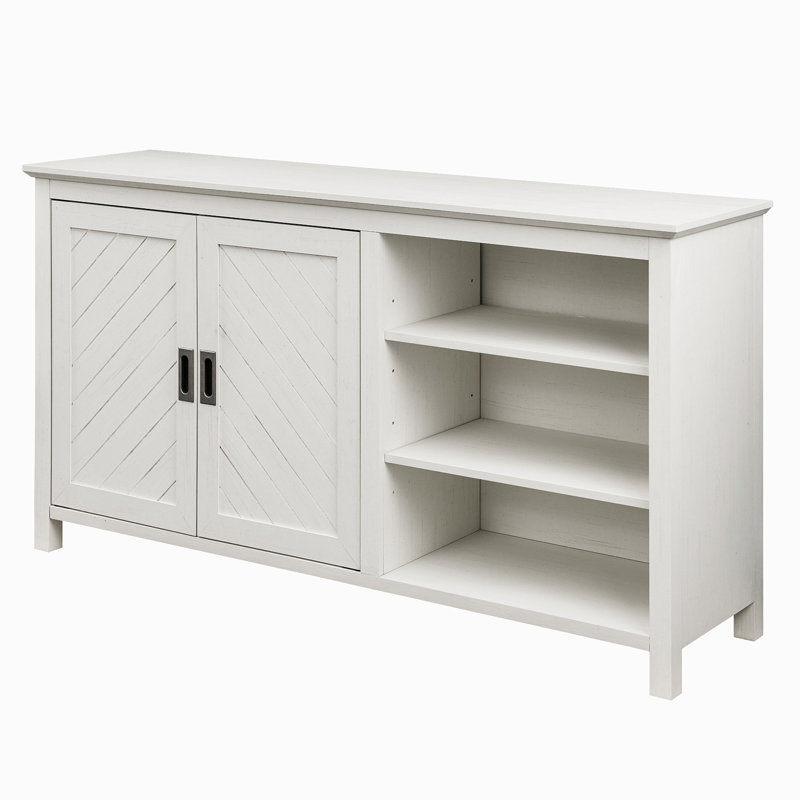 Canmore 41 Cm Wide Sideboard, Brushed White