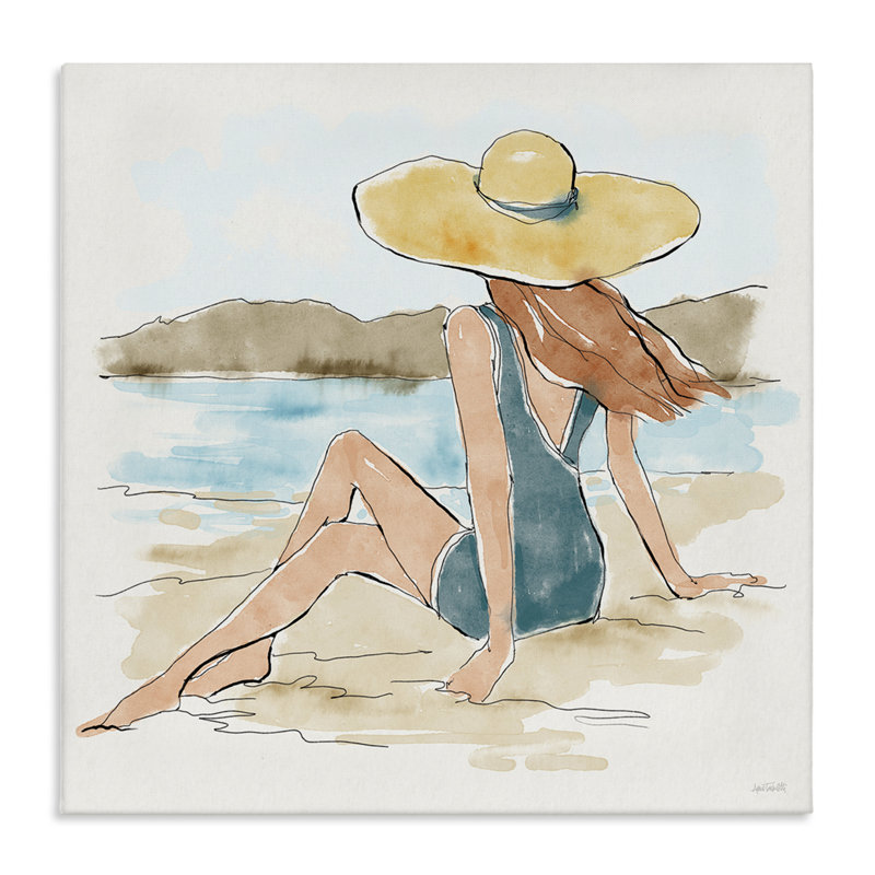  «Summer Day Beauty», toile par Anne Tavoletti, H 30 po x l 30 po